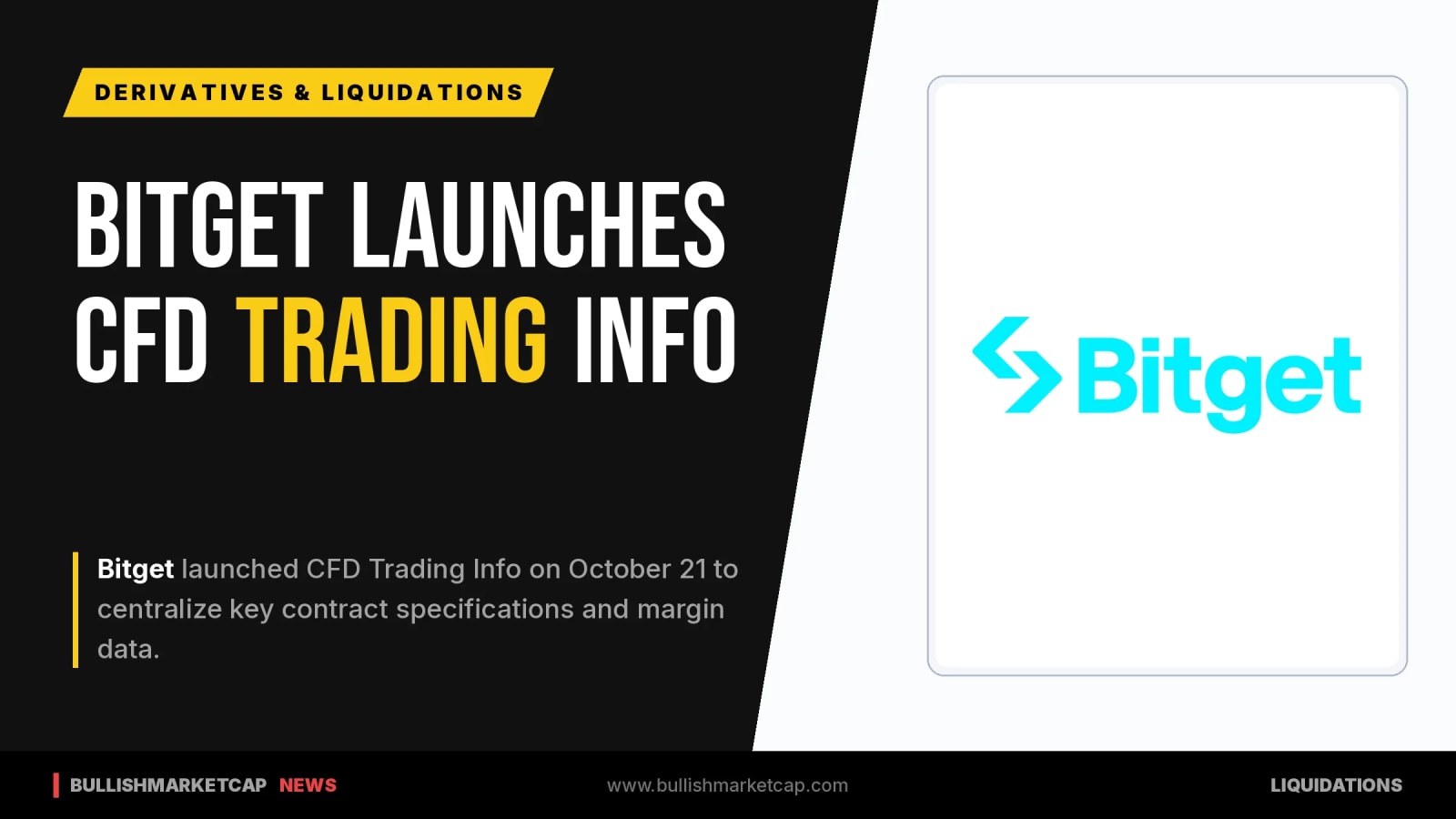 Bitget Launches CFD Trading Info for Enhanced Data Access
