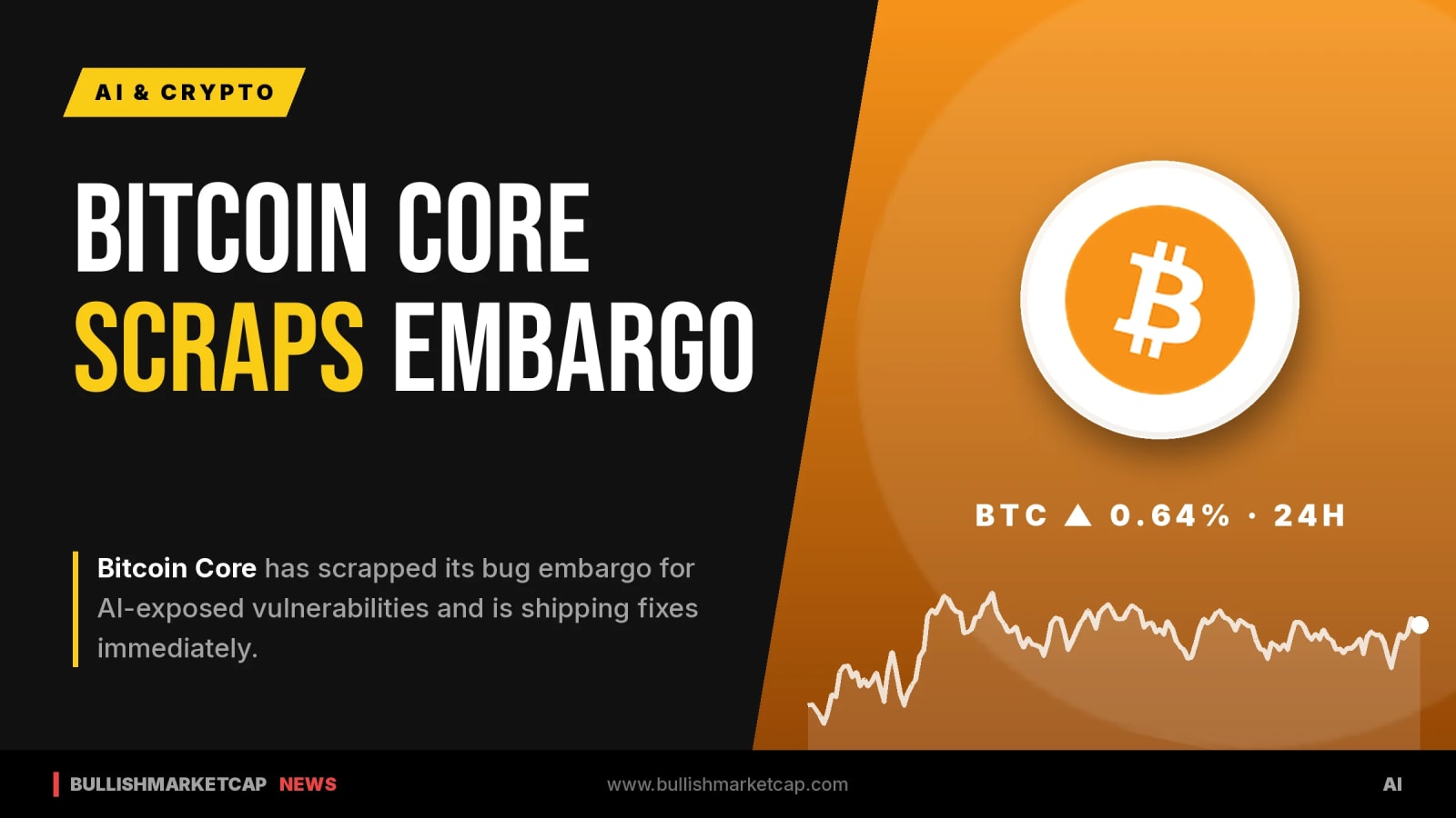 Bitcoin Core Scraps Embargo for AI-Exposed Bugs