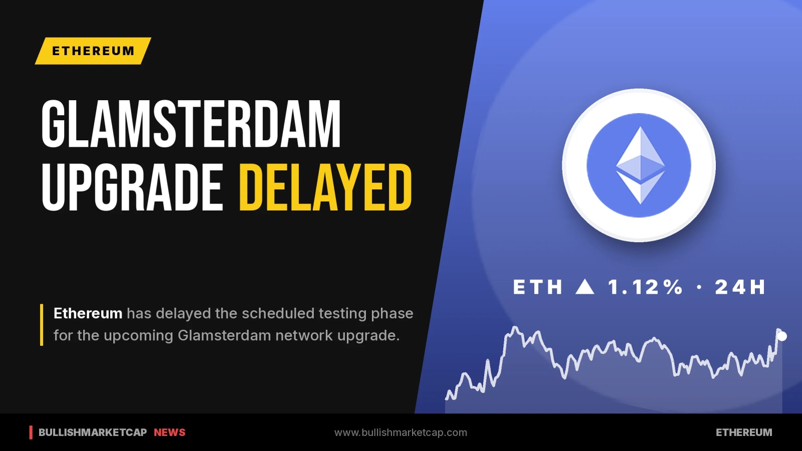 Ethereum Delays Test Of Glamsterdam Upgrade