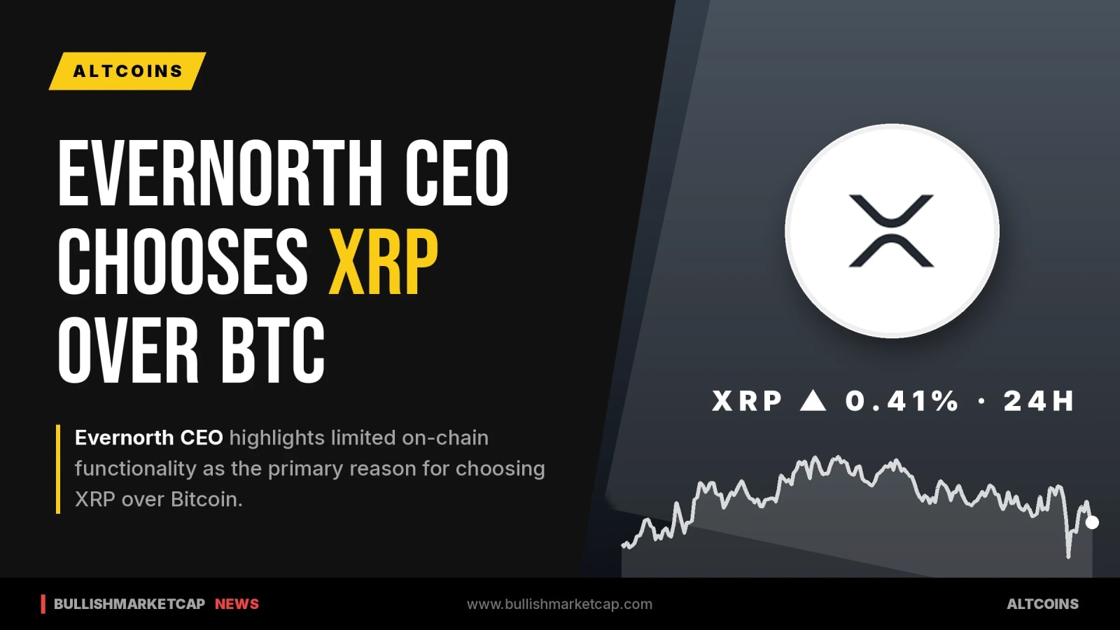 Evernorth CEO Explains Why XRP Was Chosen Over Bitcoin