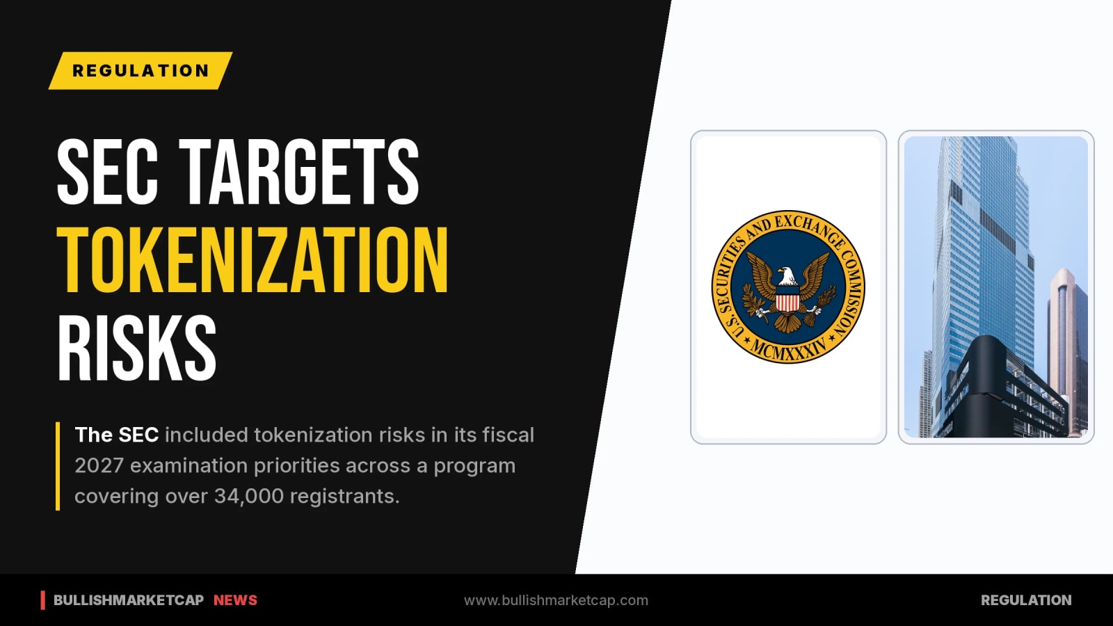SEC Adds Tokenization Risks To 2027 Examination Priorities
