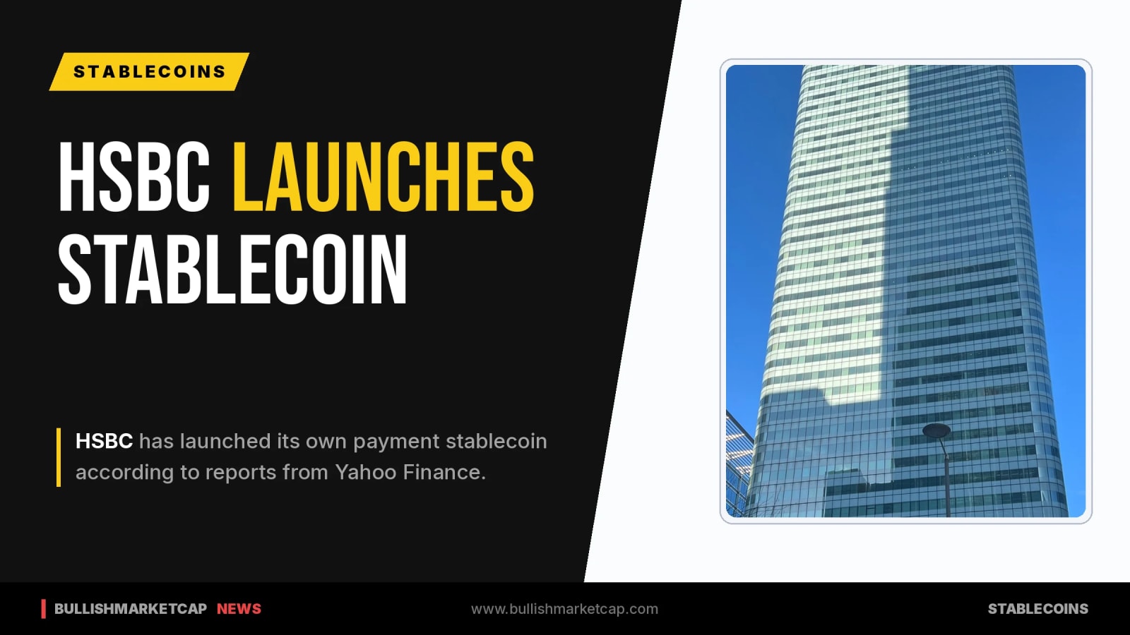 British Bank HSBC Launches Payment Stablecoin