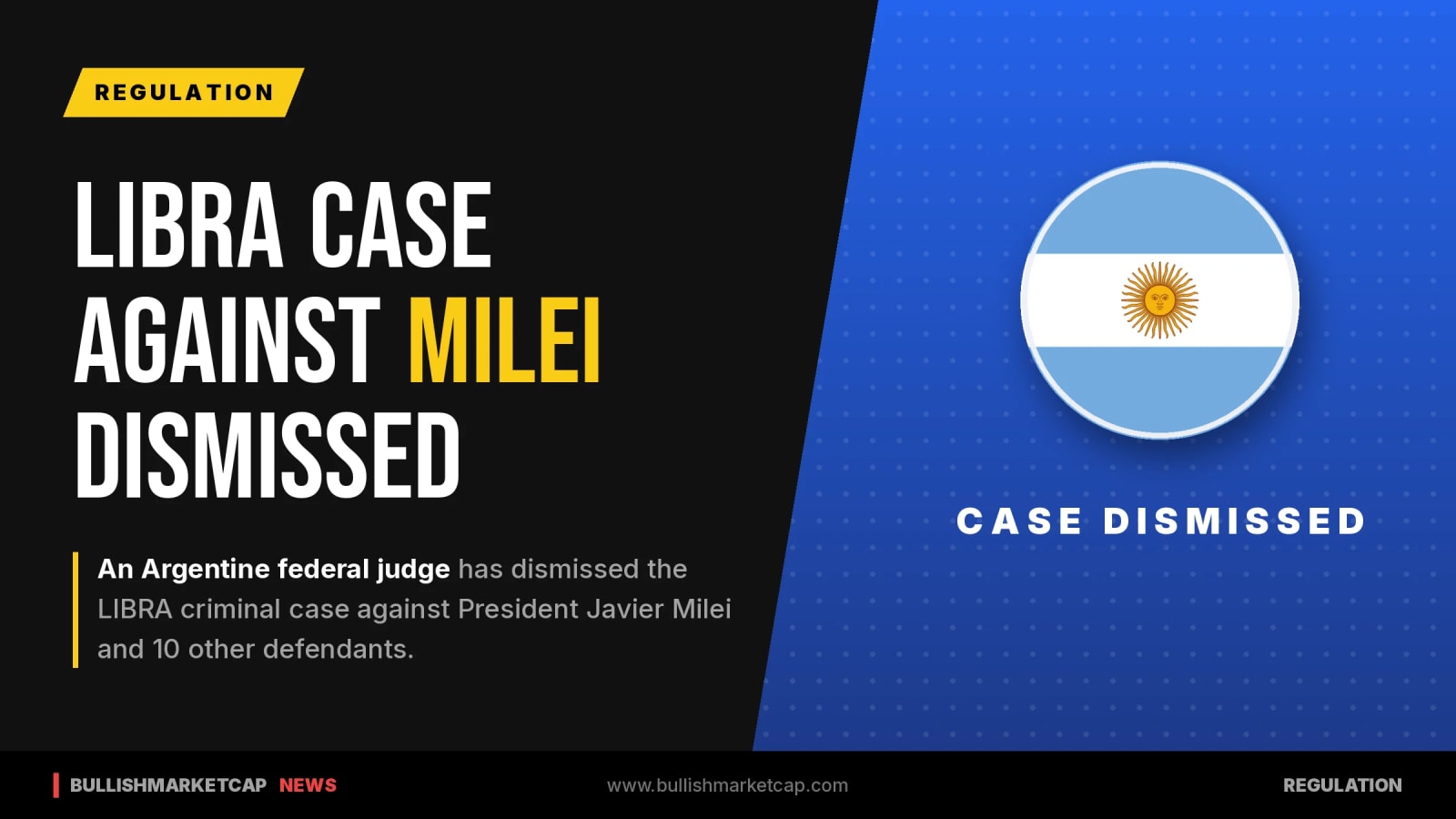 Argentine Judge Dismisses LIBRA Case Against Milei