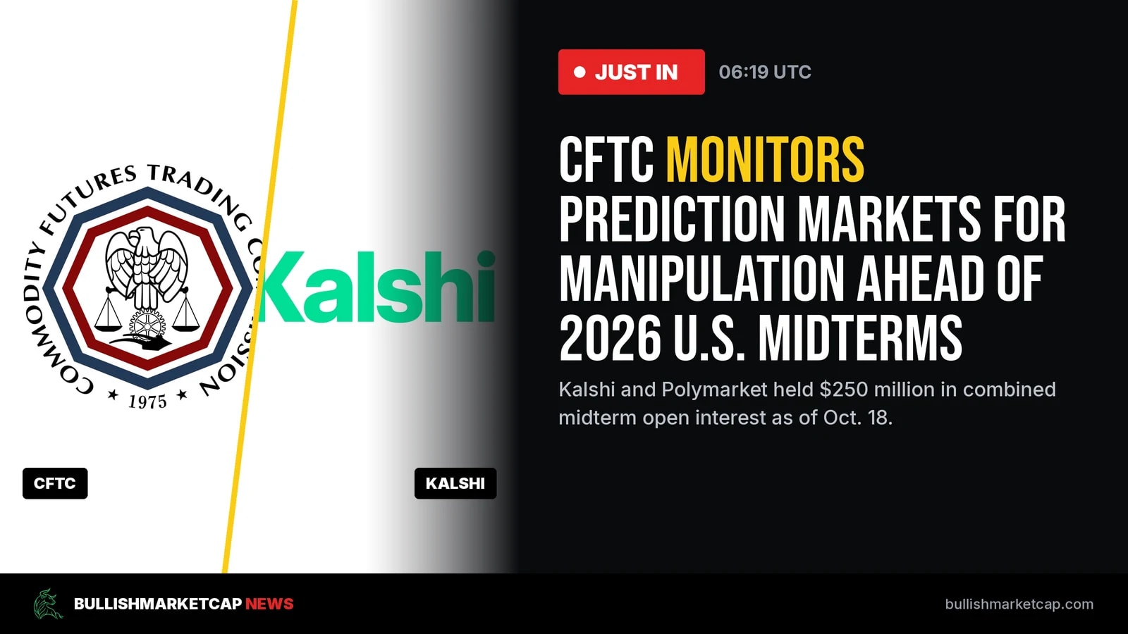 CFTC Monitors Prediction Markets for 2026 Midterm Manipulation