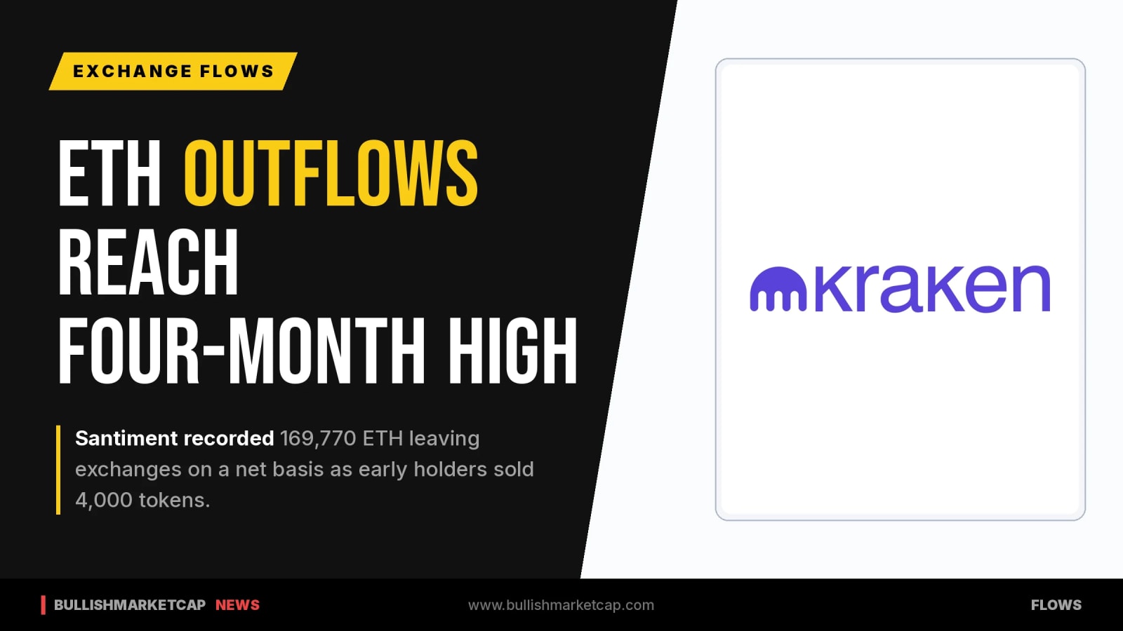 Ethereum Whales Sell as Outflows Hit Four-Month High