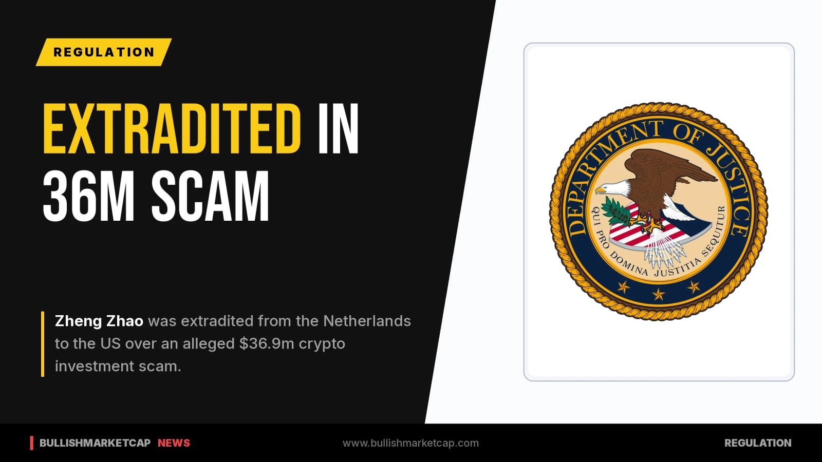 Chinese National Extradited to US in $36.9M Crypto Scam