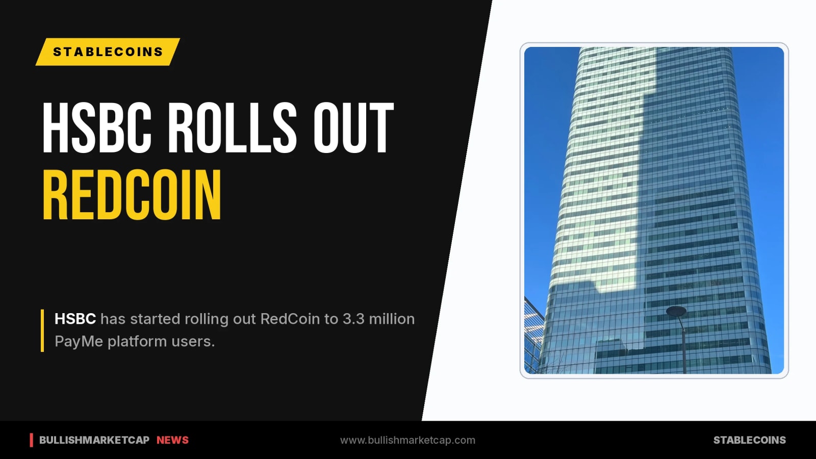 HSBC Begins RedCoin Rollout to 3.3M PayMe Users