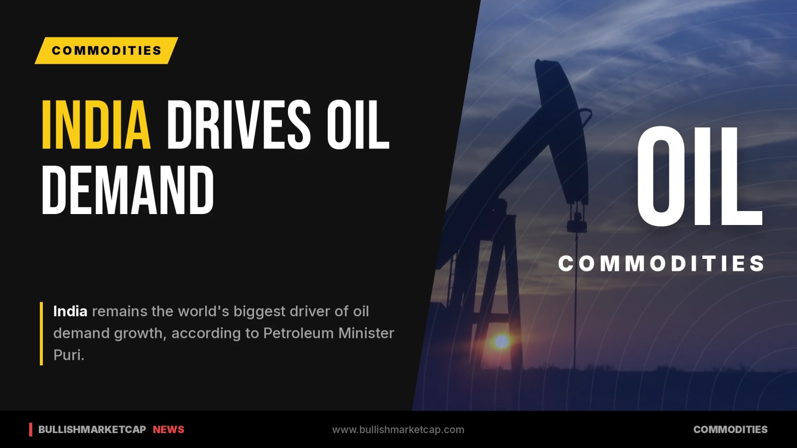 India Leads Global Oil Demand Growth, Says Minister Puri