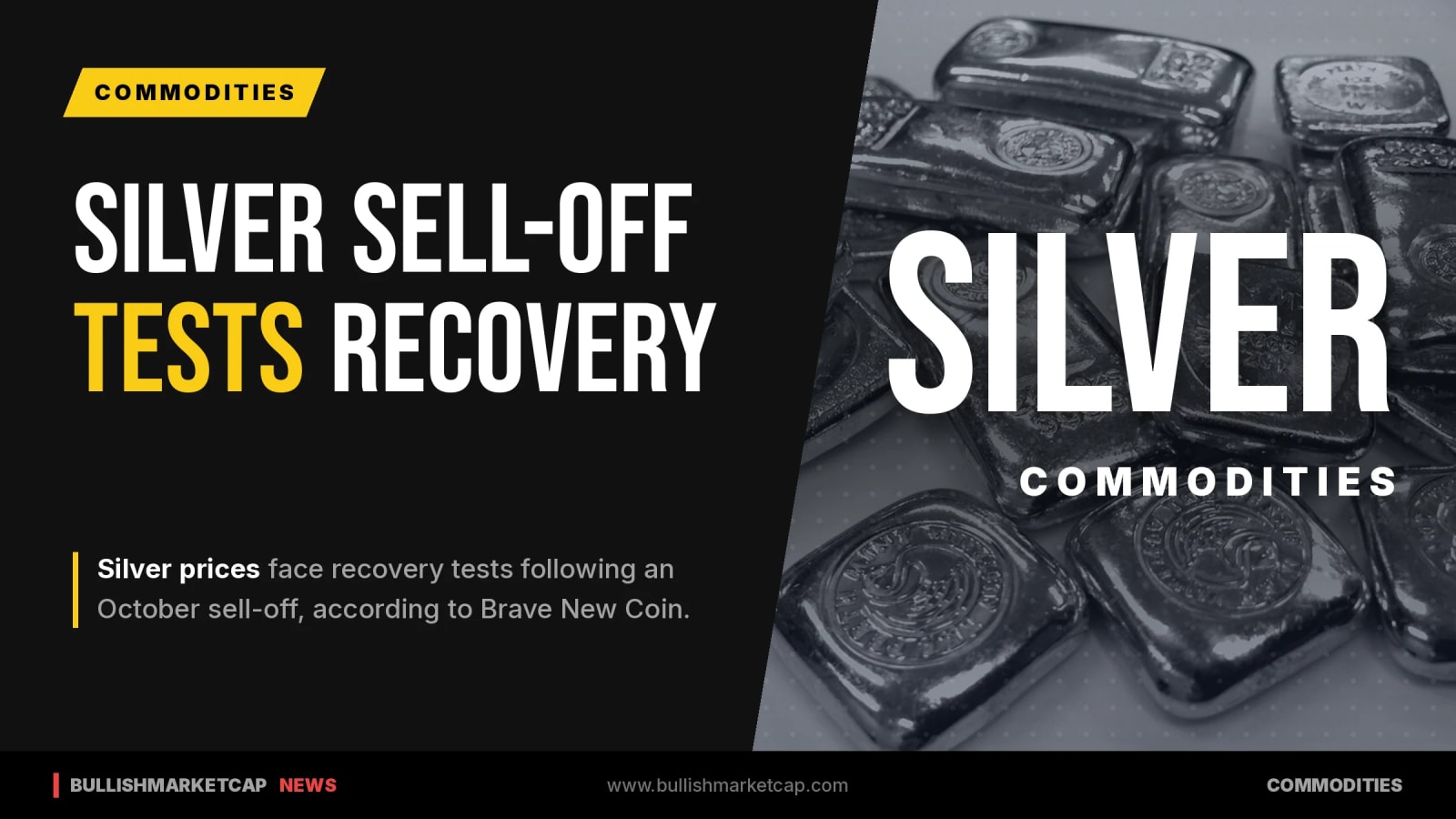 Silver Price Analysis Examines October Sell-Off