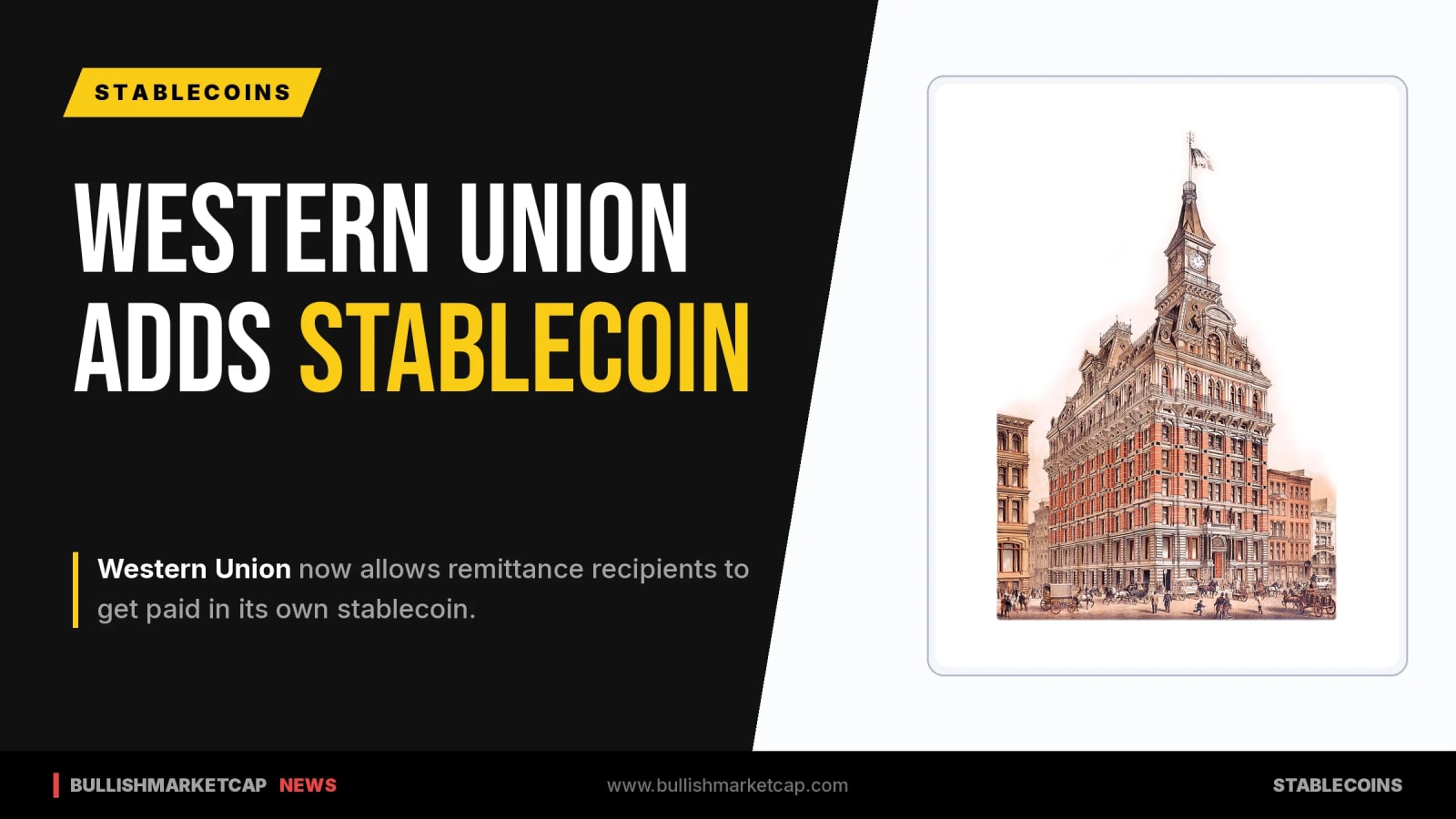 Western Union Enables Remittance Payouts in Stablecoin