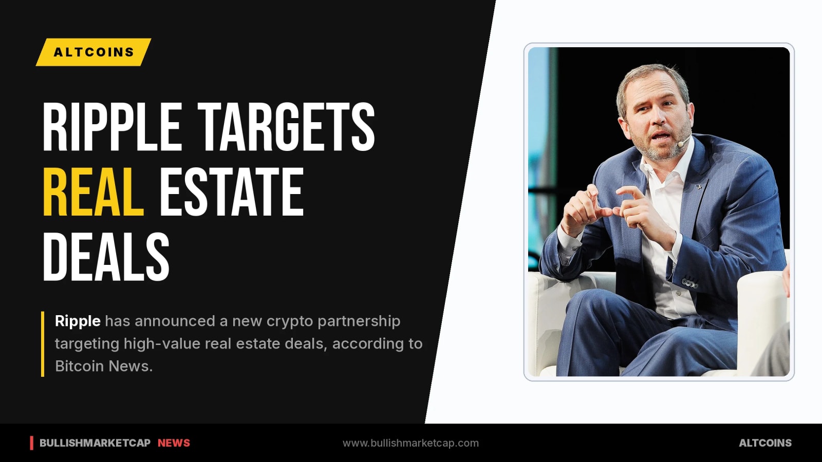 Ripple Targets Real Estate Deals In New Crypto Partnership
