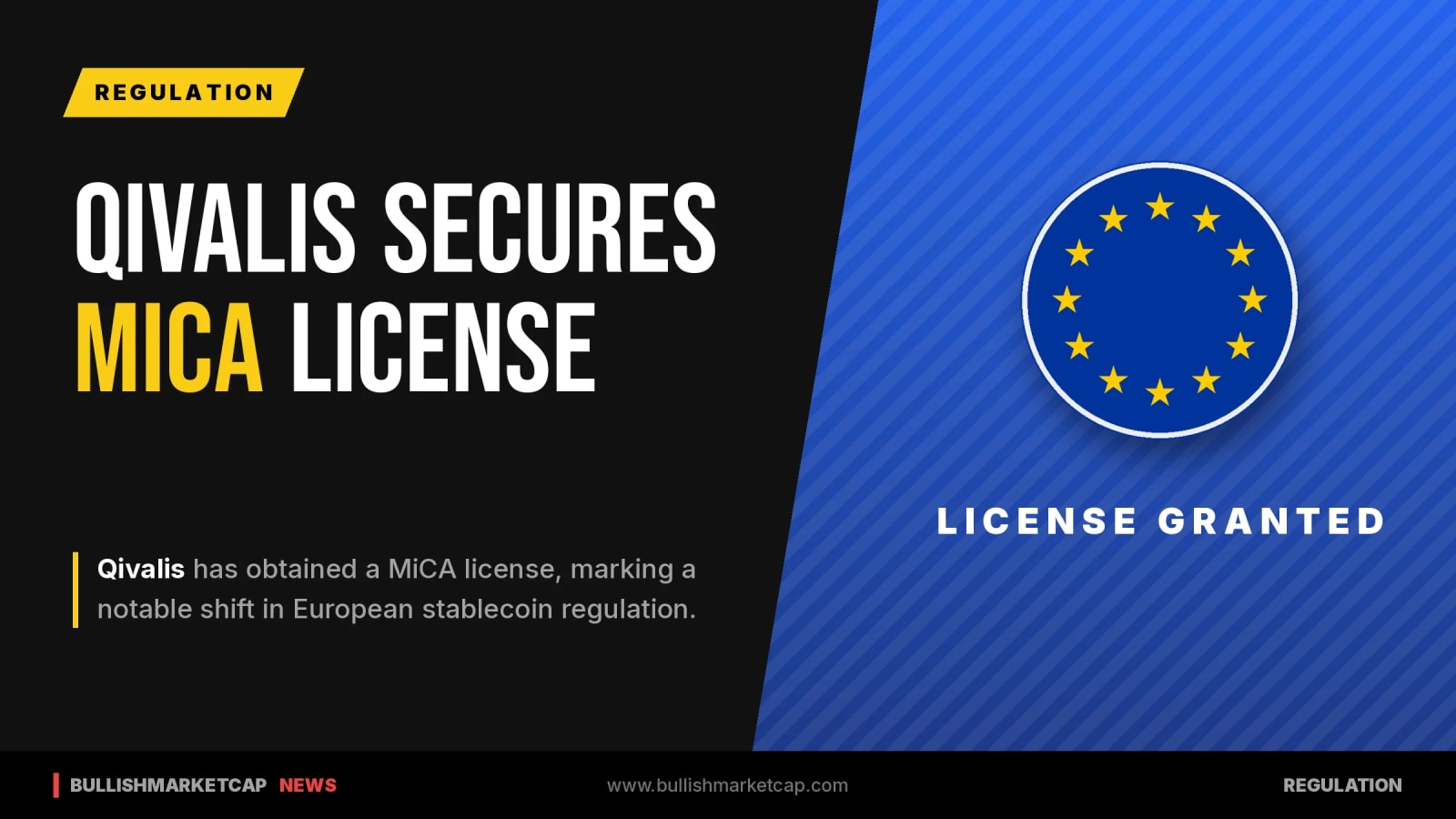 Qivalis Secures MiCA License for Stablecoin Operations
