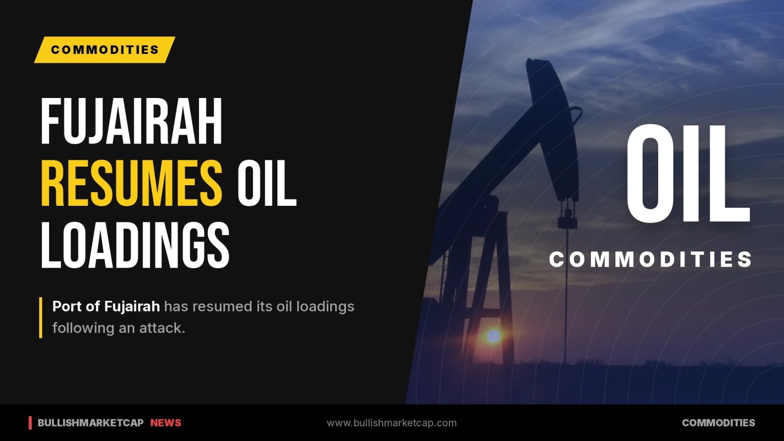 Port of Fujairah Resumes Oil Loadings Following Attack