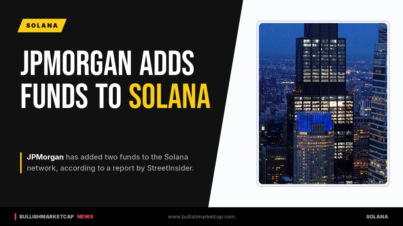JPMorgan Adds Two Funds to Solana Network