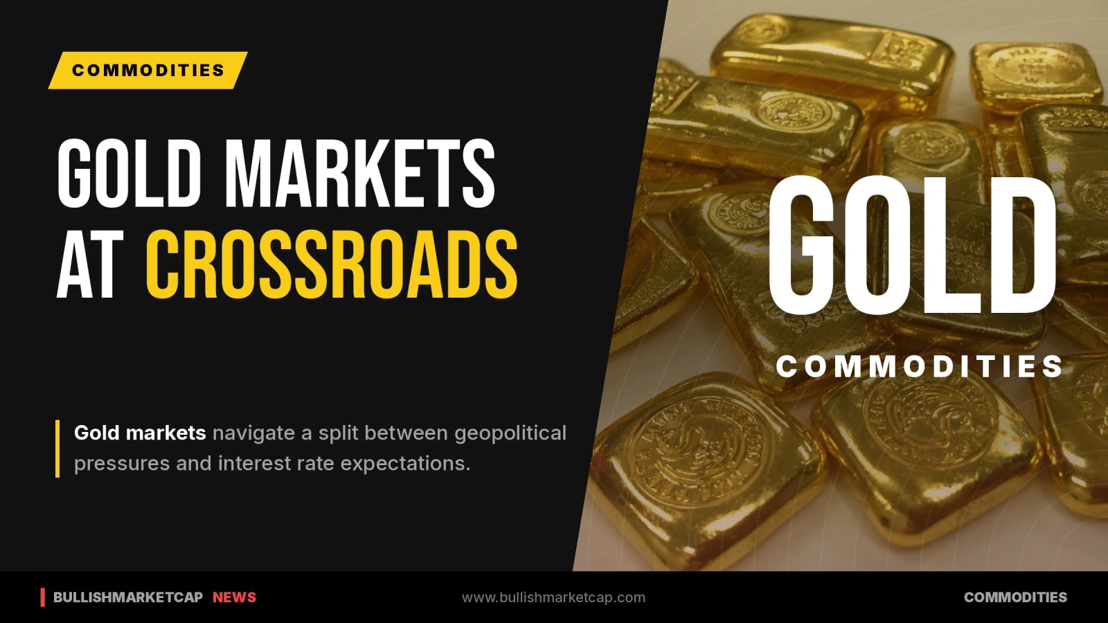 Gold Prices Split Between Geopolitics and Rate Expectations