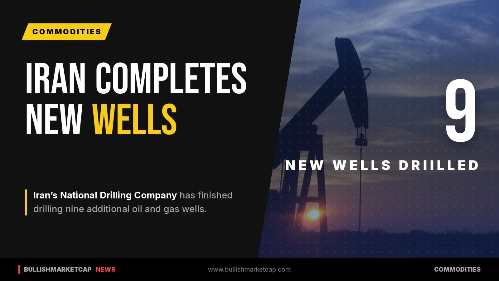Iran Completes Nine New Oil and Gas Wells