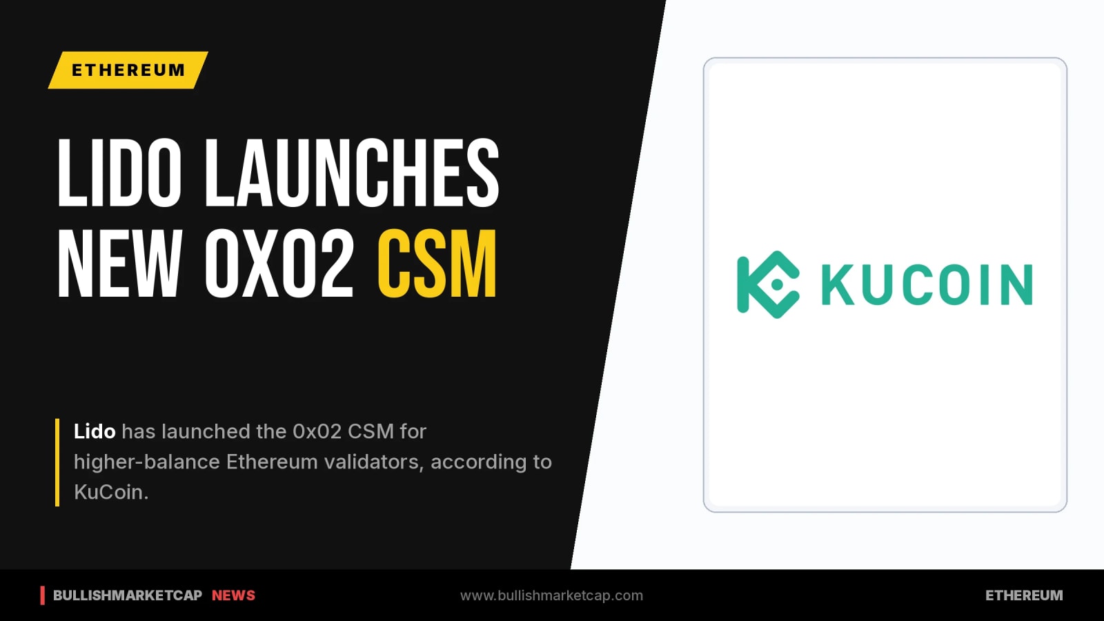 Lido Launches 0x02 CSM for Higher-Balance Validators