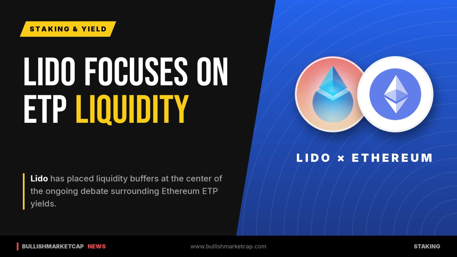 Lido Puts Liquidity Buffers At Center Of Ethereum ETP Debate