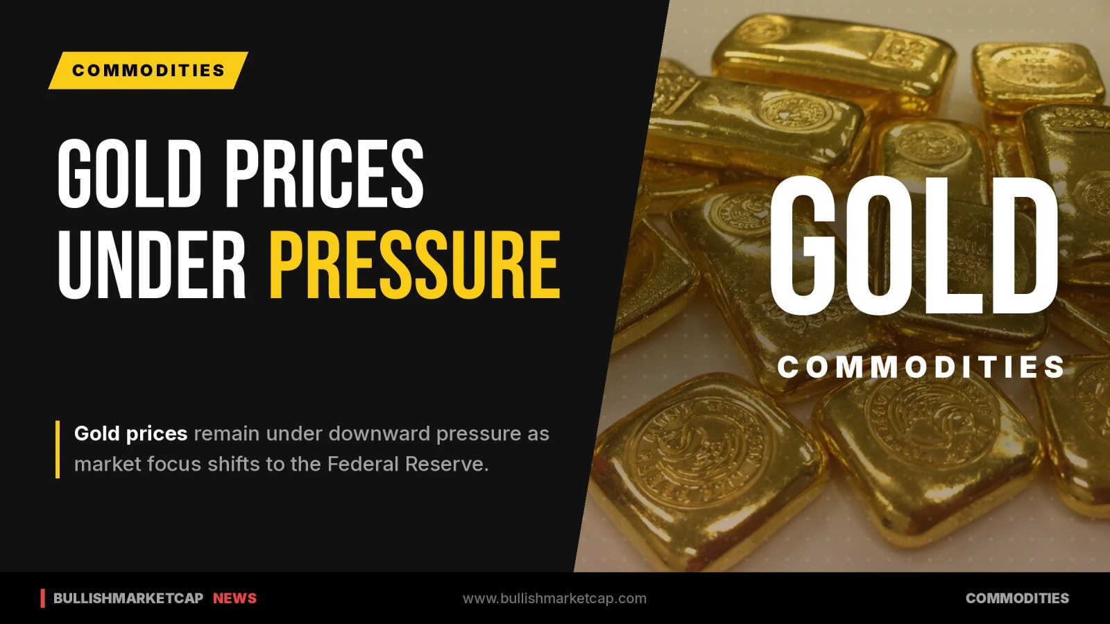 Global Gold Prices Face Downward Pressure as Focus Shifts to Fed