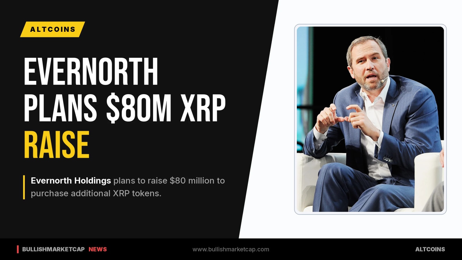 Ripple-Backed Evernorth Plans $80M Raise for XRP Buys