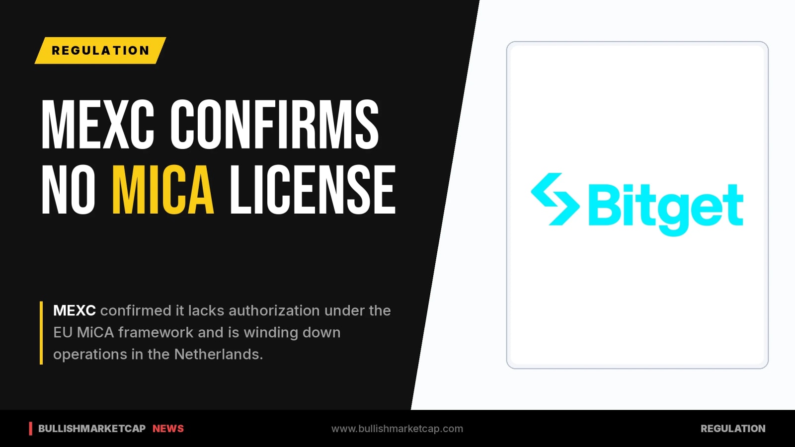MEXC Confirms No MiCA License Amid Netherlands Exit