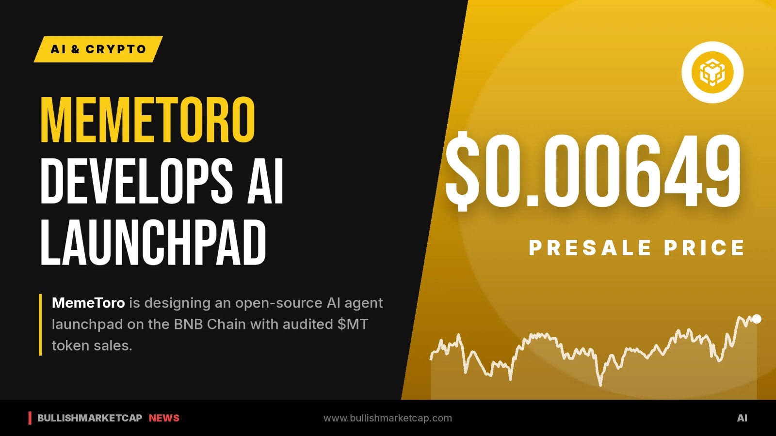 MemeToro Builds Open-Source AI Agent Launchpad on BNB Chain