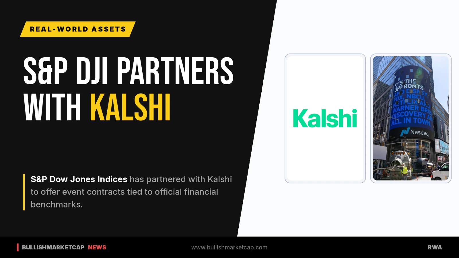 S&P Dow Jones Indices Partners With Kalshi for Prediction Markets