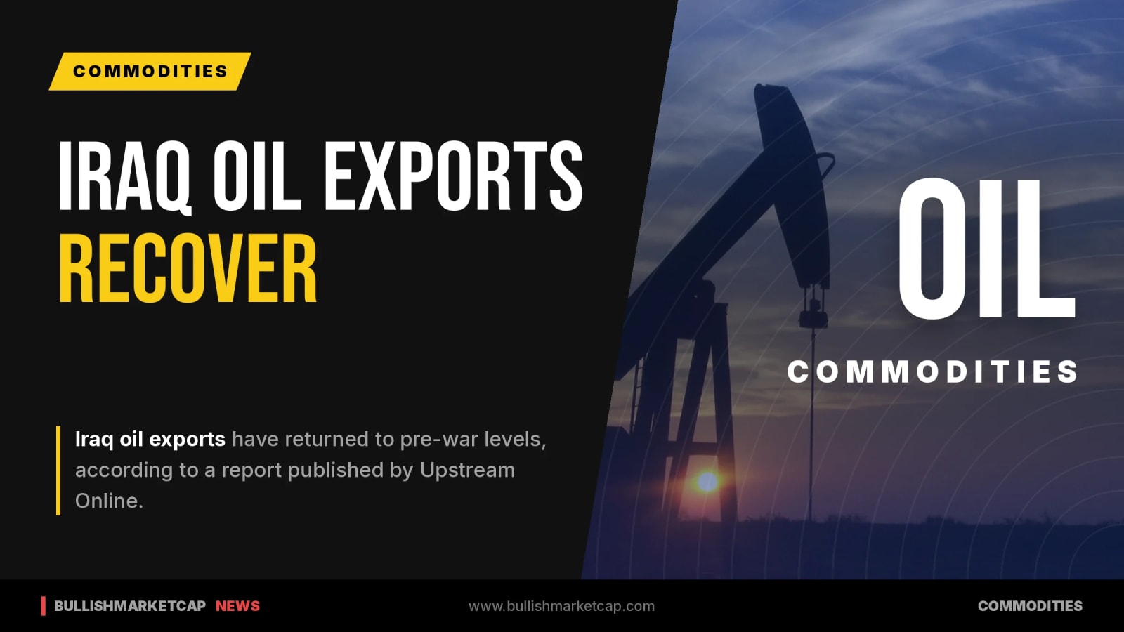Iraq Oil Exports Return To Pre-War Levels