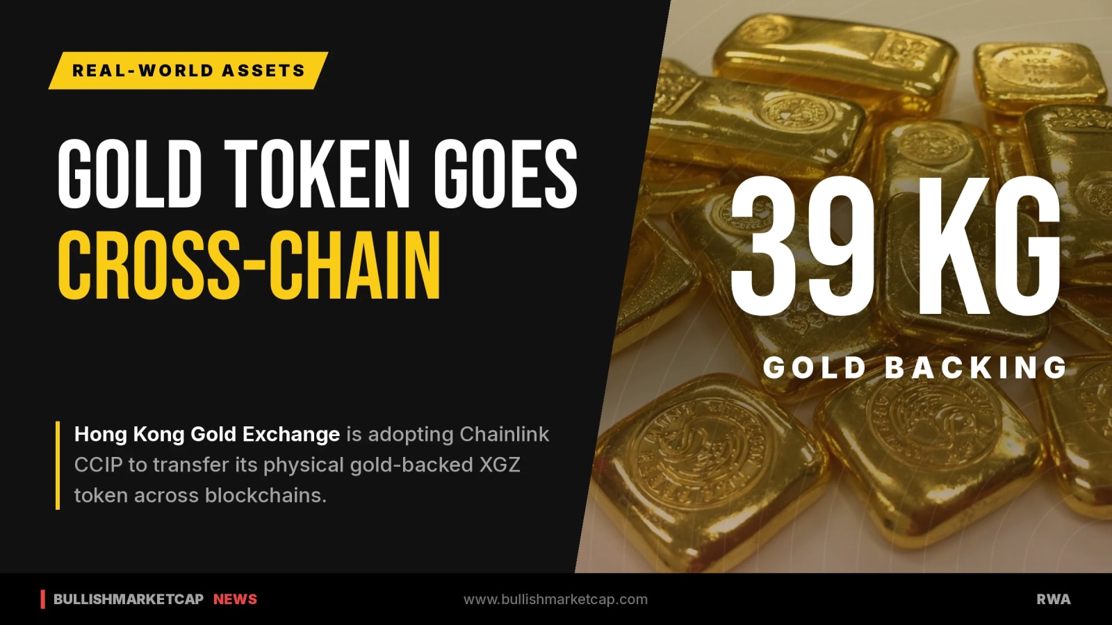Hong Kong Gold Exchange Taps Chainlink for Tokenized Gold