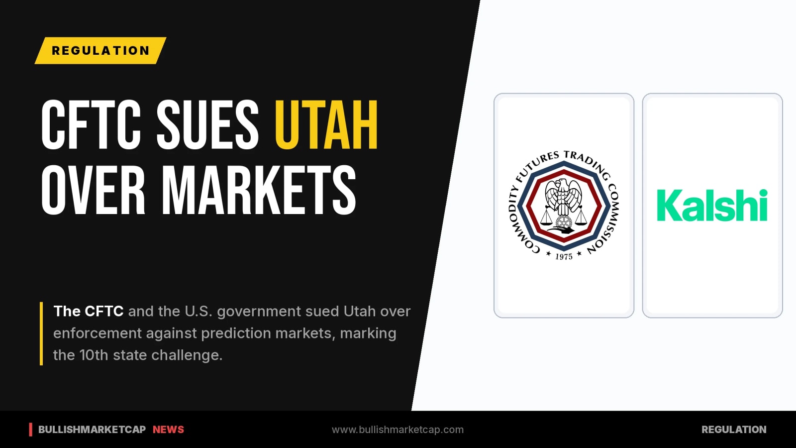 CFTC Sues Utah Over Prediction Market Enforcement