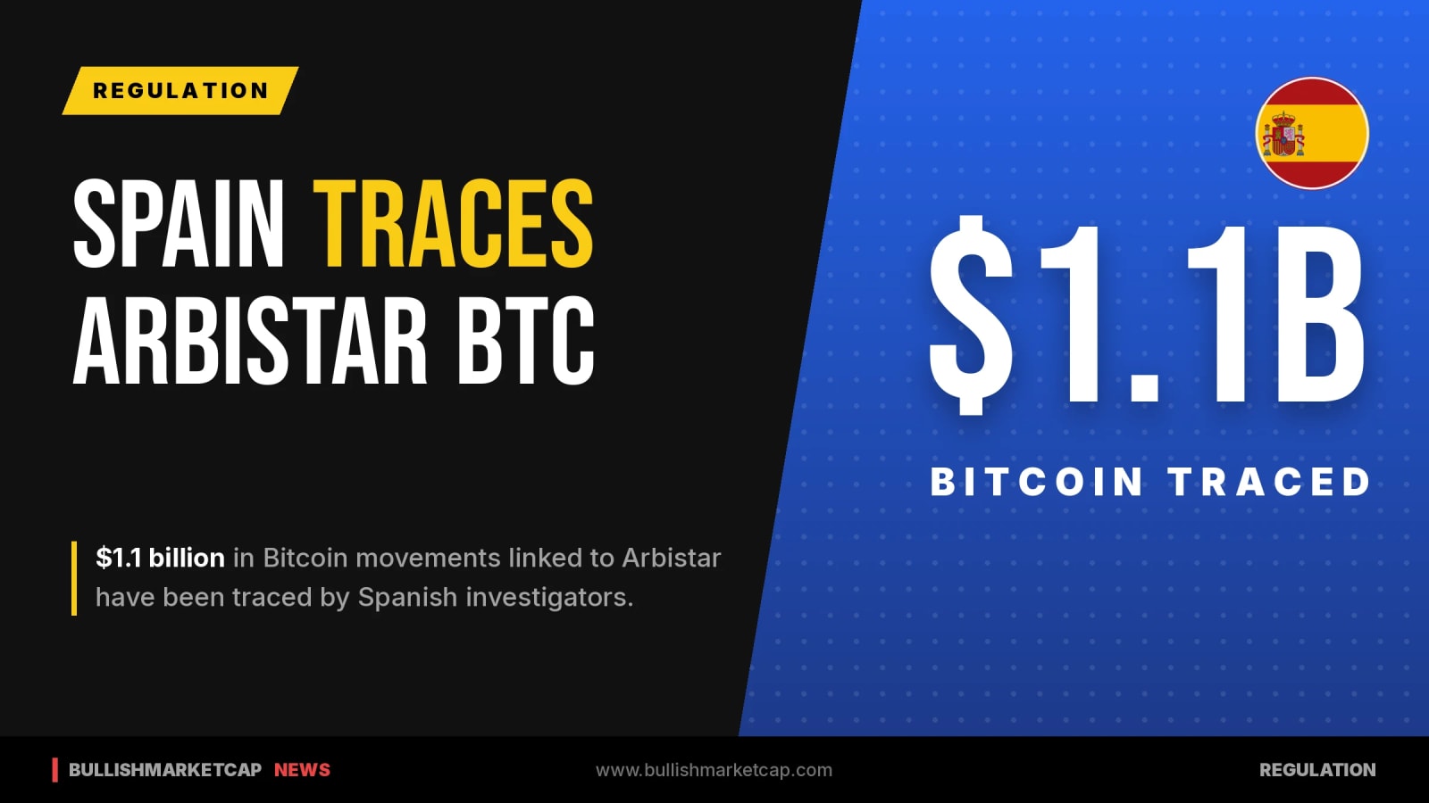 Spanish Police Trace $1.1B in Bitcoin After Arbistar Collapse