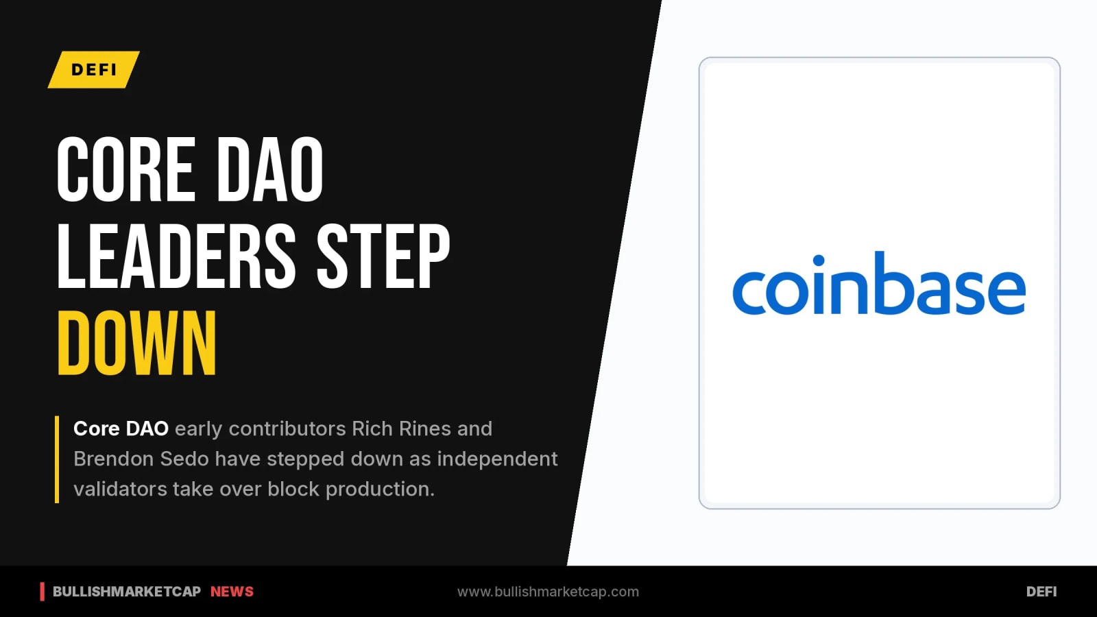 Core DAO Leaders Step Down As Validators Take Control