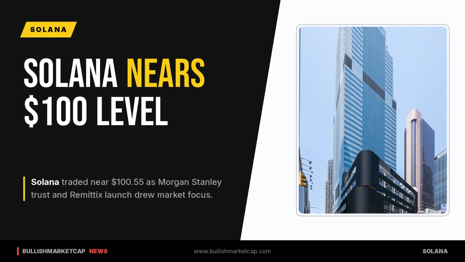 Solana Nears $100 as Remittix Launch Draws Focus
