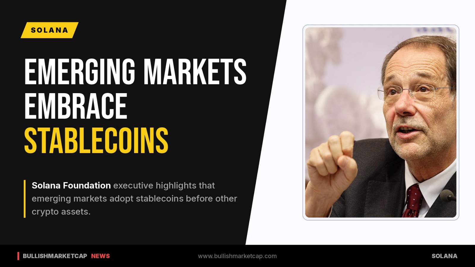 Solana Foundation Executive Says Emerging Markets Embrace Stablecoins