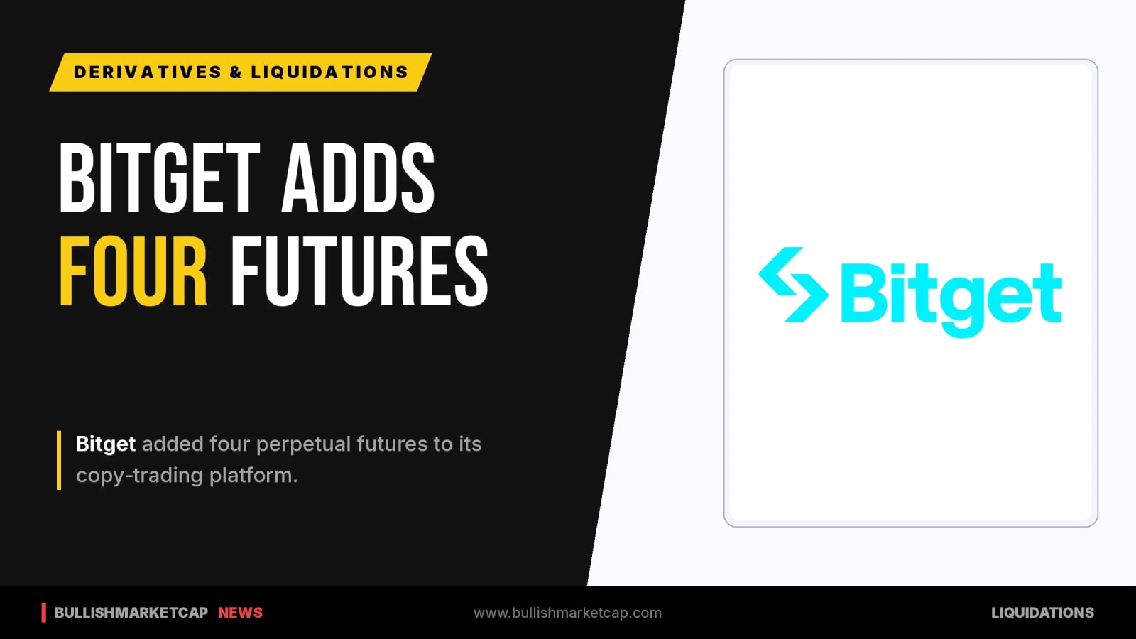 Bitget Adds Four New Perpetual Futures to Copy Trading