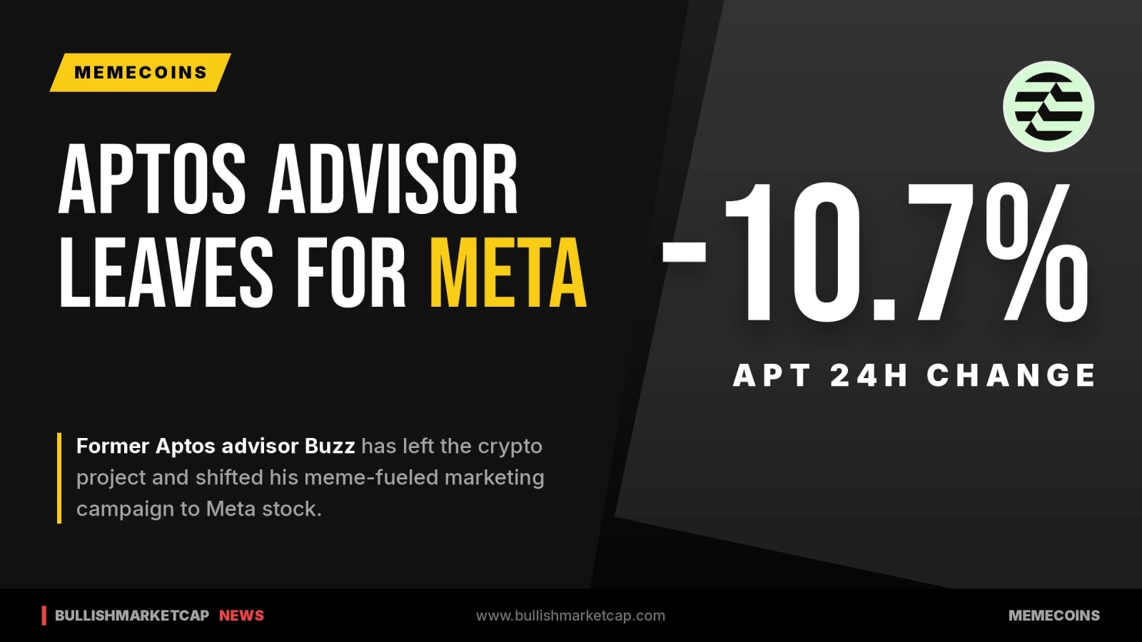 Aptos Advisor Buzz Leaves Project for Meta Stock Campaign