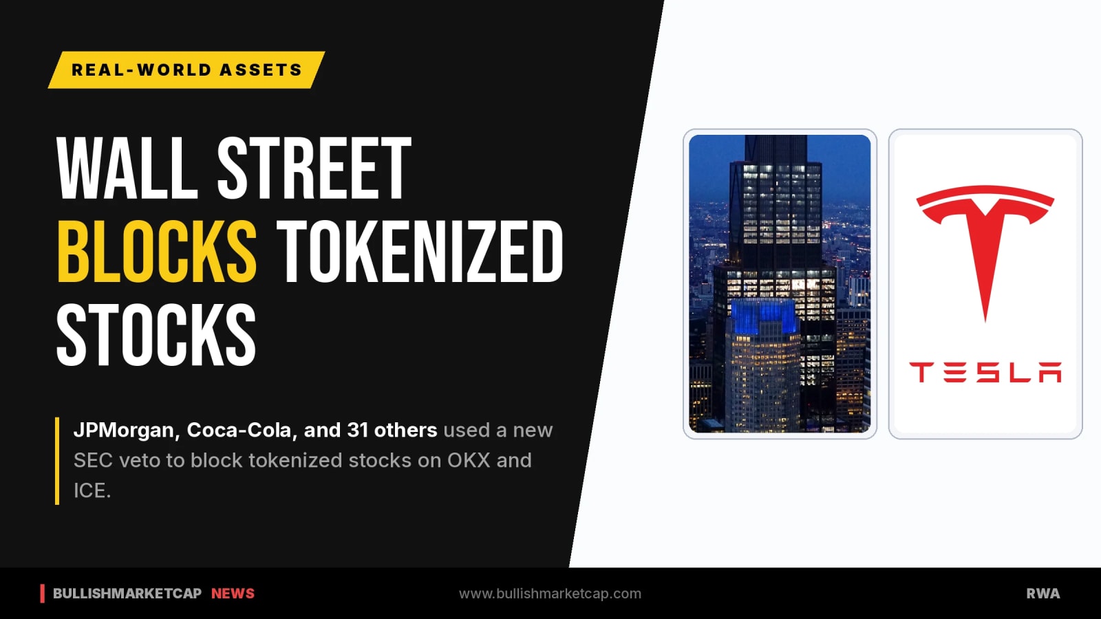 Wall Street Giants Block Tokenized Stocks