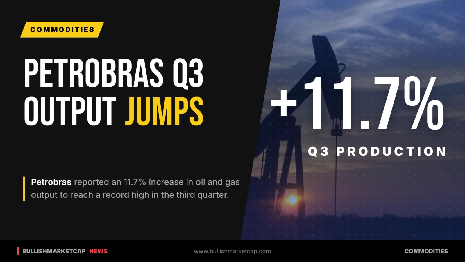 Petrobras Oil And Gas Output Hits Record High In Q3
