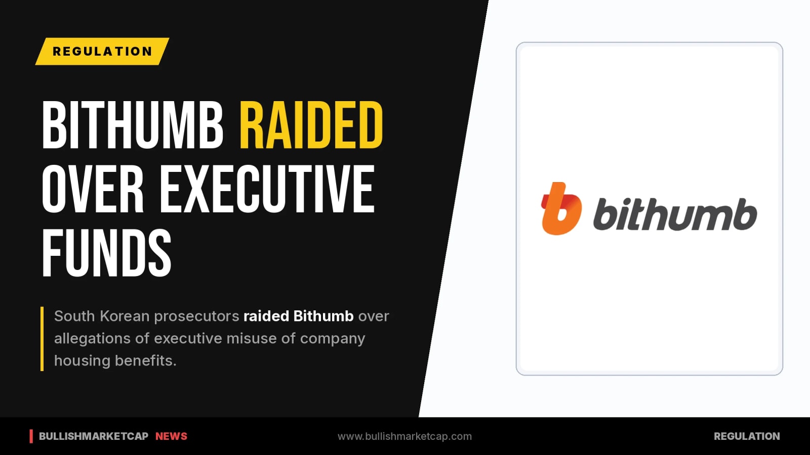 South Korean Prosecutors Raid Bithumb Over Housing Funds