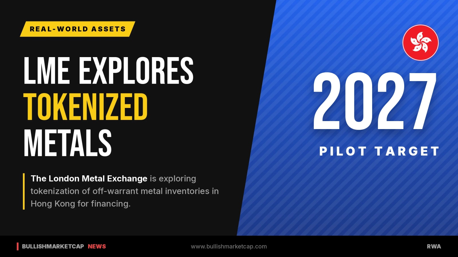London Metal Exchange Explores Tokenized Metal in Hong Kong