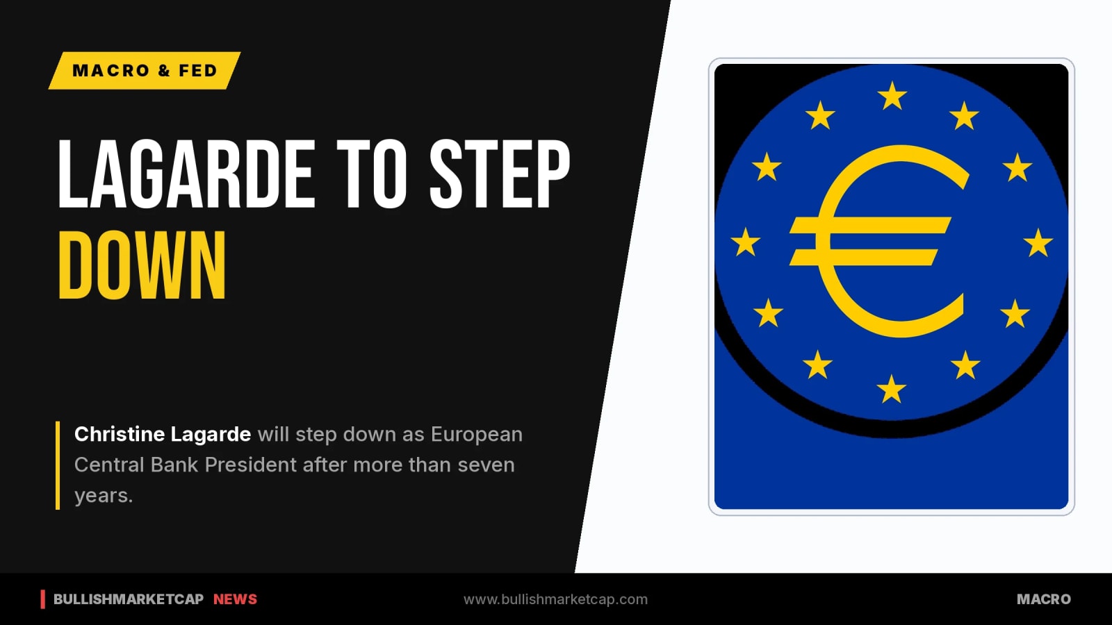 ECB President Christine Lagarde to Step Down in 2027