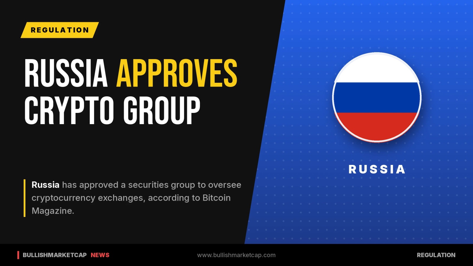 Russia Approves Securities Group To Oversee Crypto Exchanges
