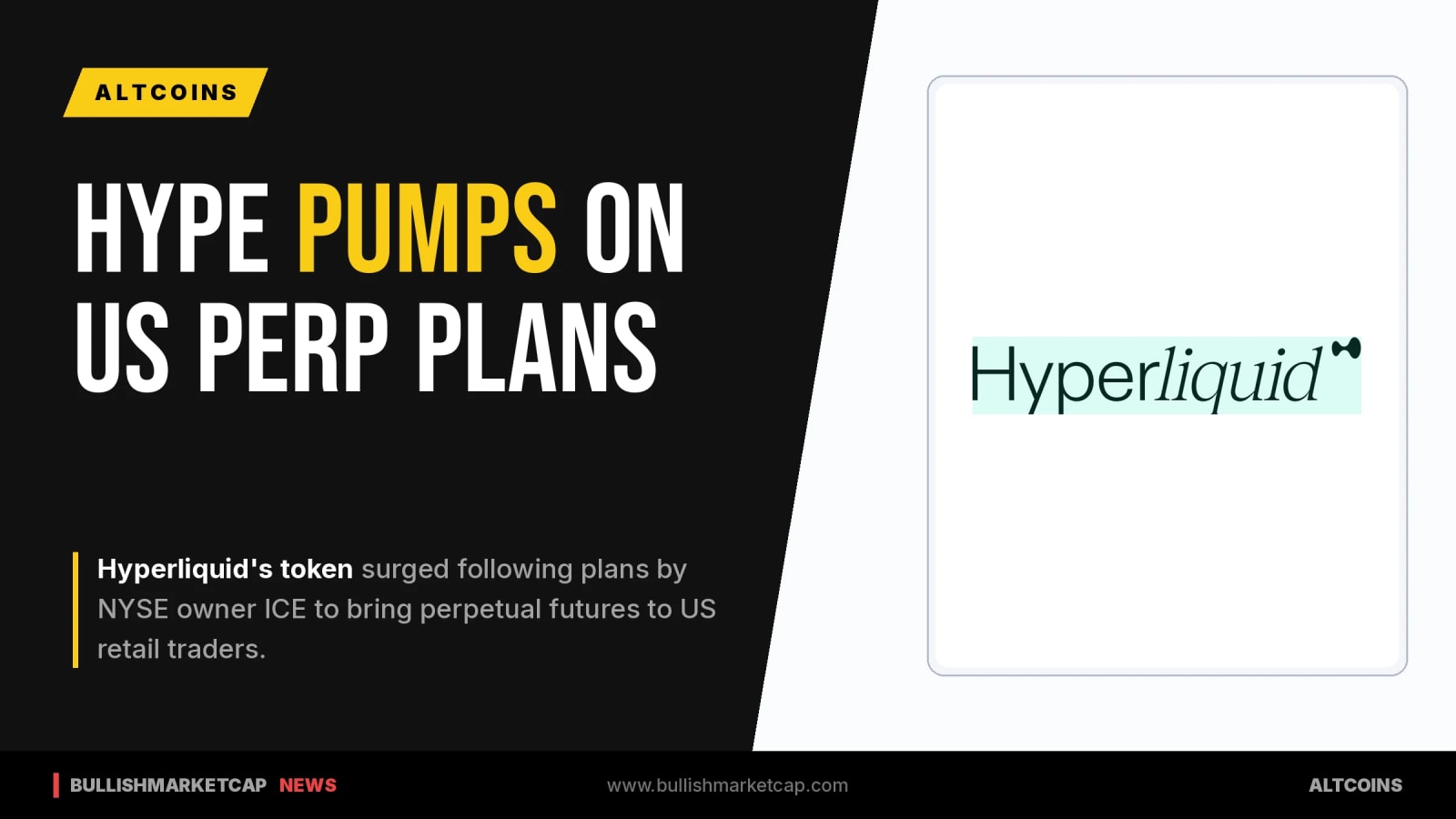 HYPE Nears Record As ICE Eyes US Perpetual Futures