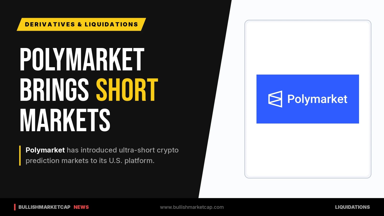 Polymarket Launches Ultra-Short Crypto Prediction Markets