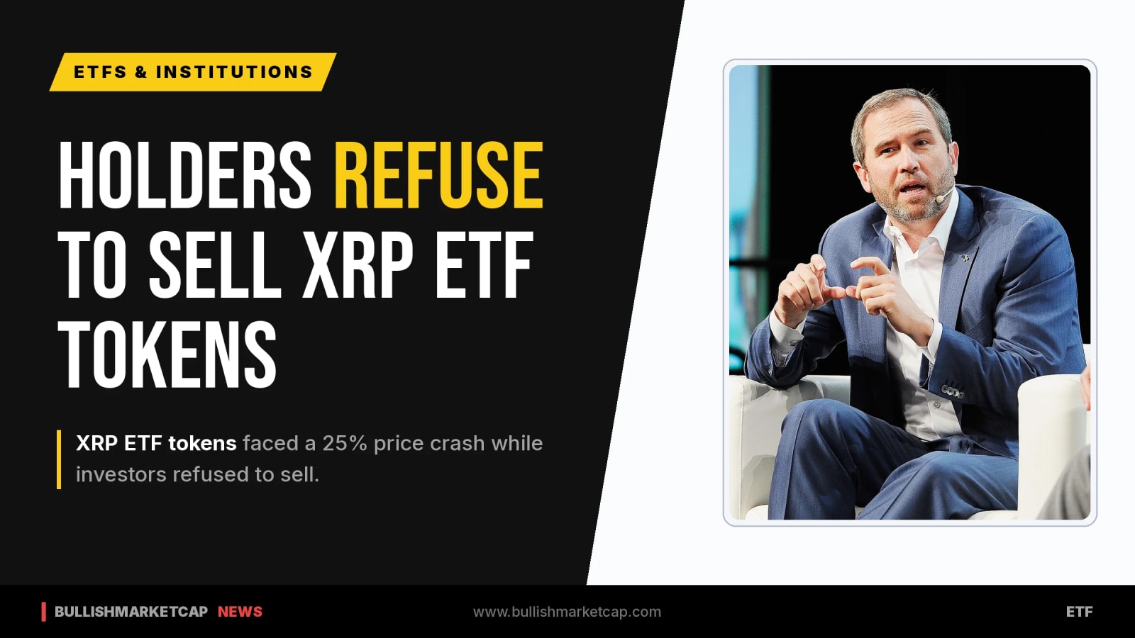 XRP ETF Tokens Retained By Investors Despite 25% Price Drop