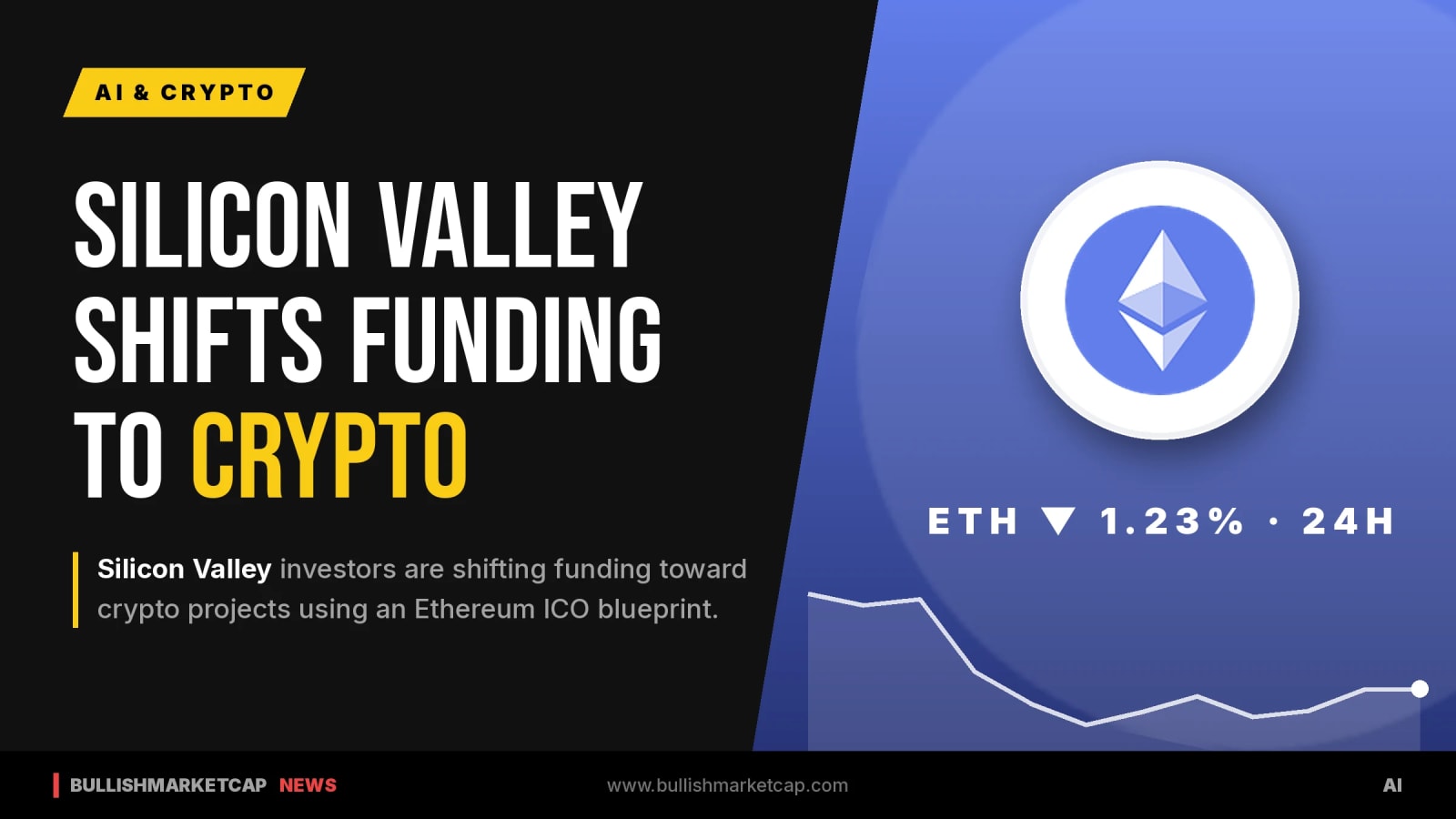 Silicon Valley Shifts AI Funding to Crypto via Ethereum Model