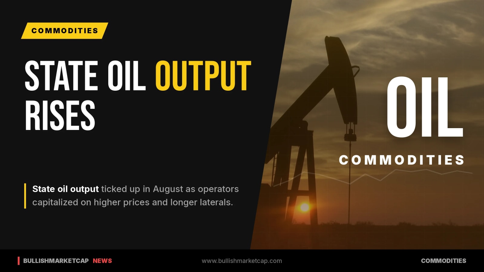 State Oil Output Ticks Up in August on Higher Prices