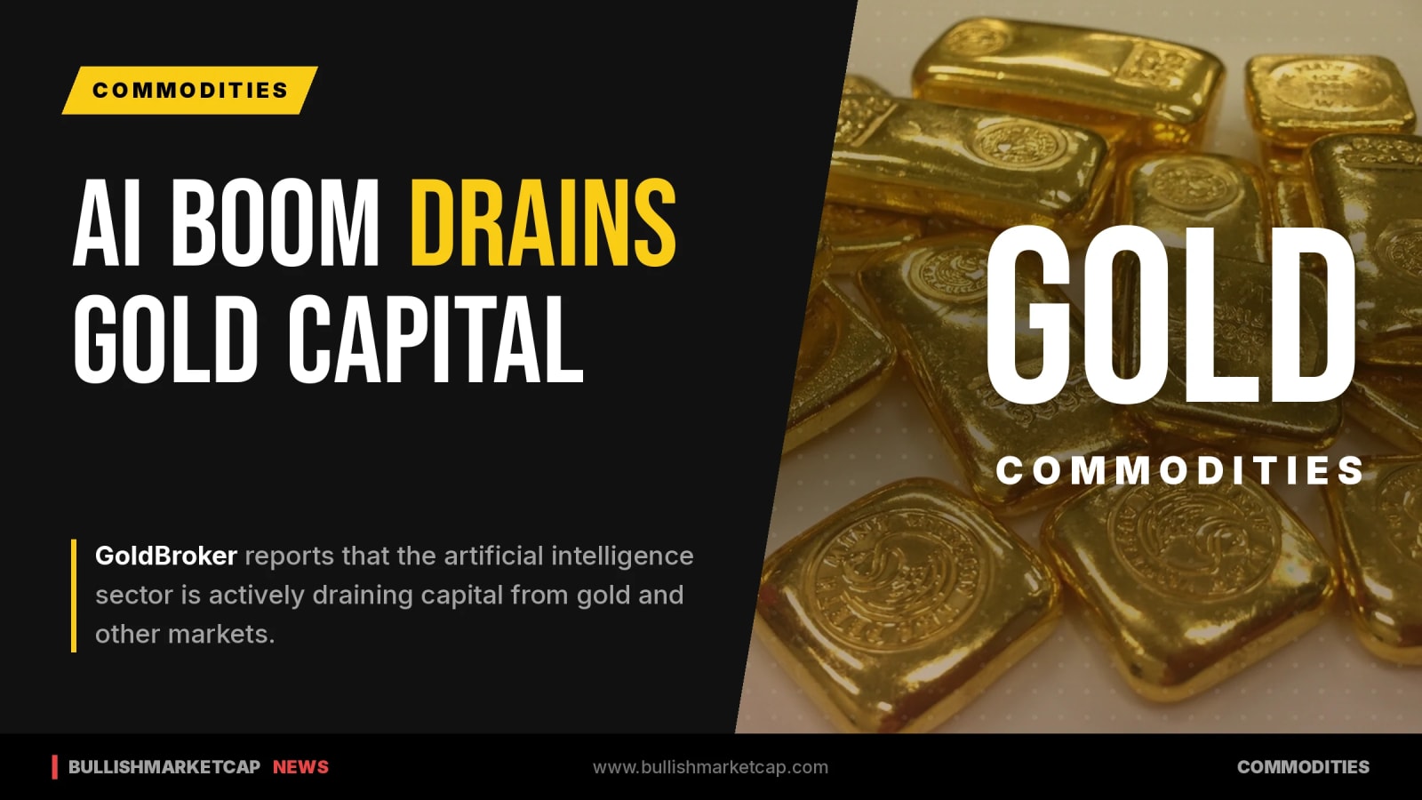 AI Boom Drains Capital From Gold Market