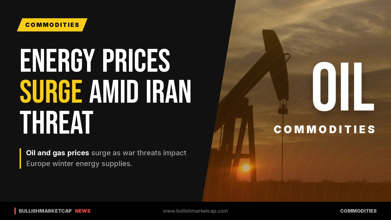 Oil And Gas Prices Surge On Iran War Threat