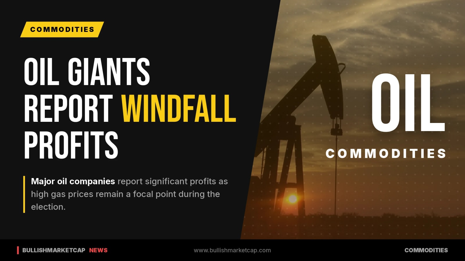 Oil Giants Report Windfall Profits Amid High Gas Prices